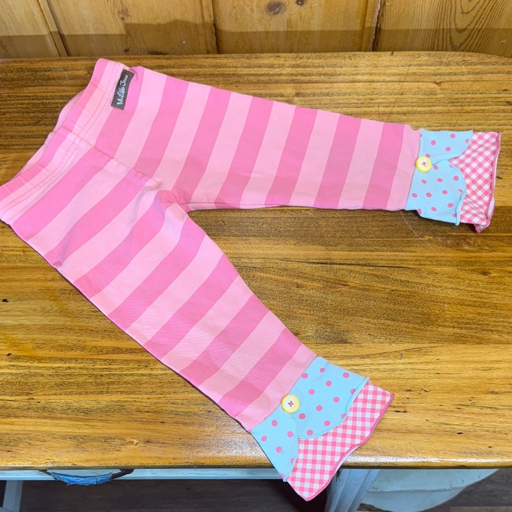 Matilda Jane Pink Striped Kids Bottoms
